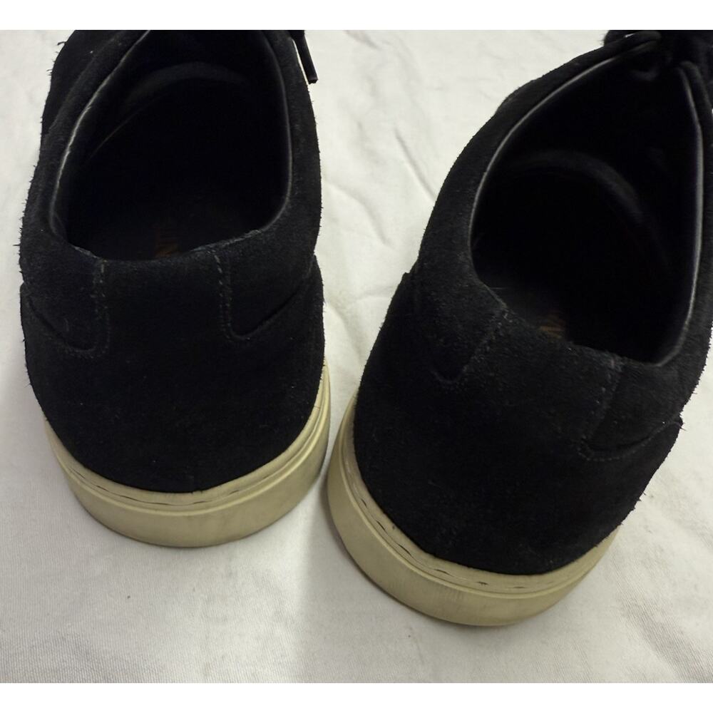 Allen Edmonds "Cooper" sneakers suede leather Men’s Size 8.5 D Black Handcrafted - Picture 12 of 15